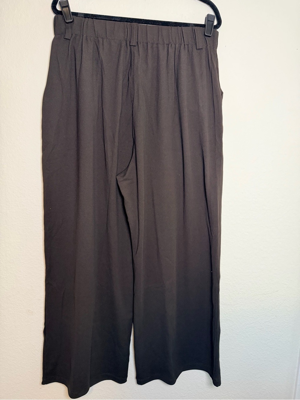 NWT Halara High Waisted Wide Leg Pleated Work Pants Brown XL Regular - Picture 8 of 10
